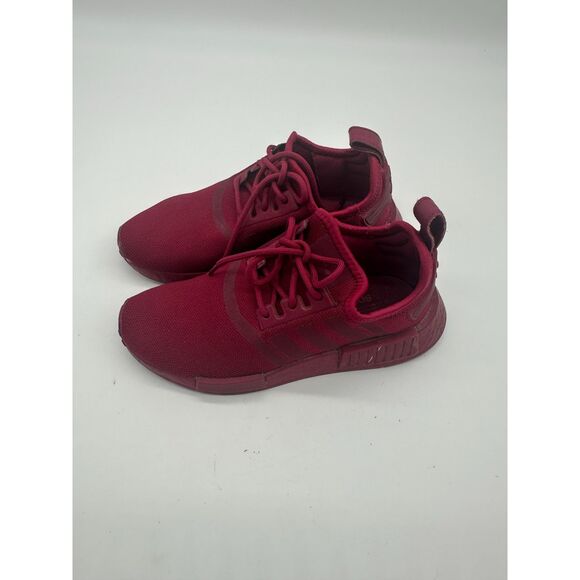 Adidas Originals NMD R1 Low Running Shoes for Women Sz 6 HP9662 Red Maroon Wine - Picture 3 of 9